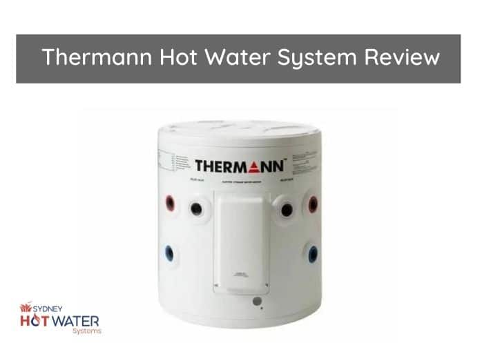 This image shows Thermann Hot Water System Review