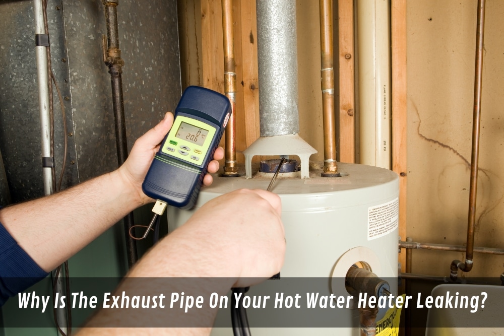 Image presents Why Is The Exhaust Pipe On Your Hot Water Heater Leaking